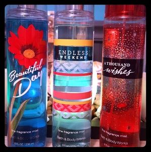 Bath & Body Works Fine Fragrance Mists